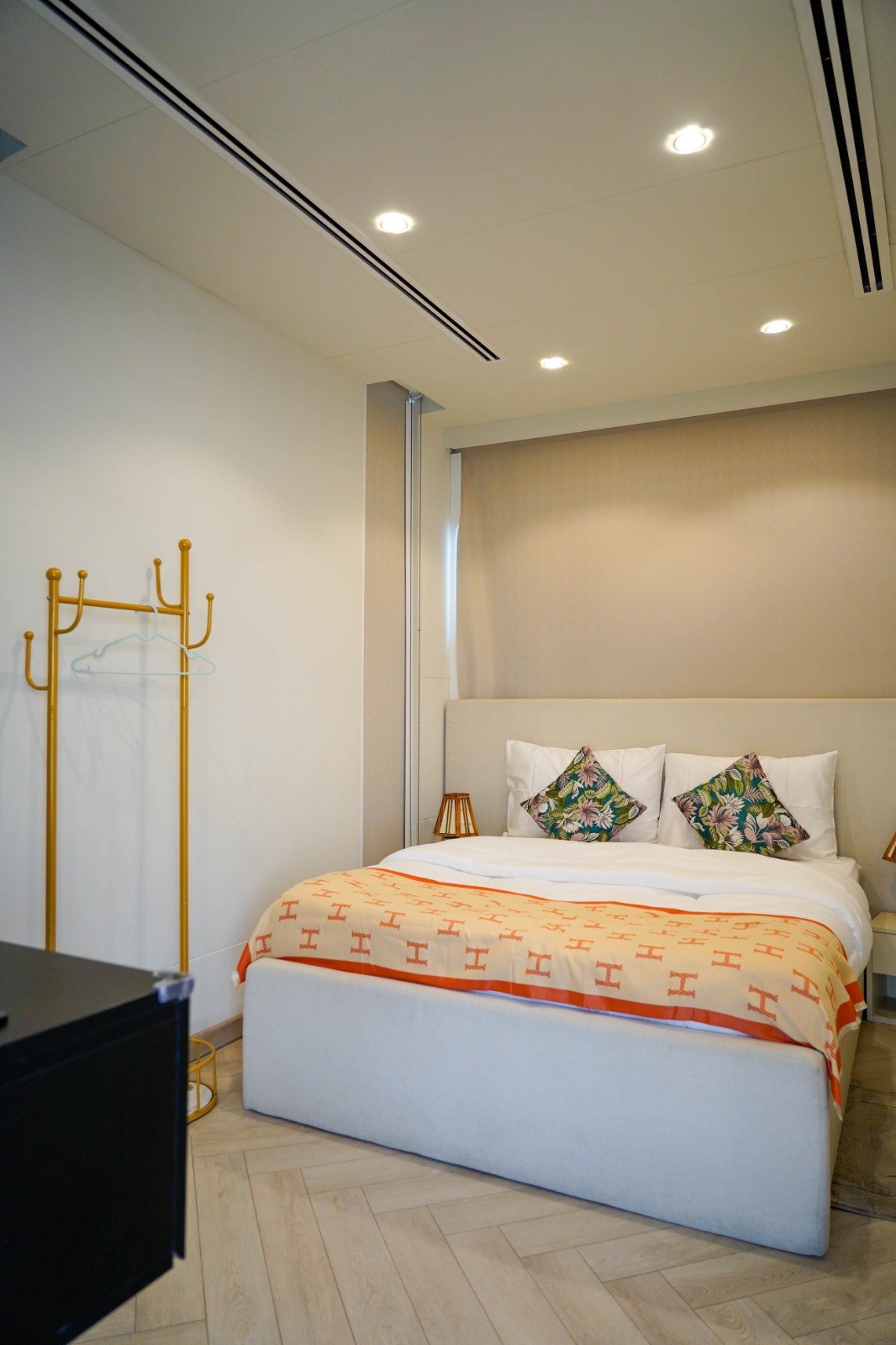 Guest cabin on the yacht